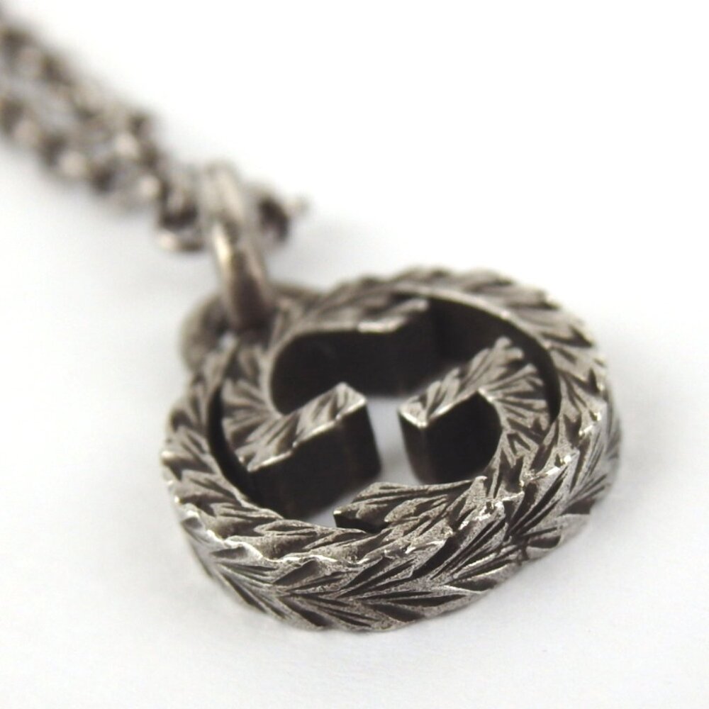 Authentic Gucci Interlocking G Arabesque Necklace… - image 4